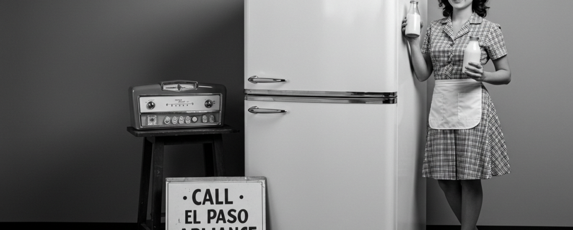 El Paso Appliance Repair. Evolution of refrigerators